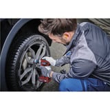 EINHELL Atornillador de impacto profesional a batería IMPAXXO 18/230, 1/2", 18 Voltios, Tornillo de percusión rojo/Negro