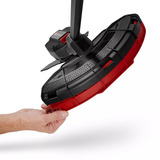 EINHELL Desbrozadora profesional a batería GP-BC 36/430 Li P BL-Solo, 36Volt (2x18V), Cortador de cepillo rojo/Negro