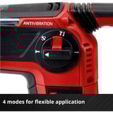 EINHELL Martillo perforador profesional a batería TP-HD 18/26 Li BL - Solo, 18 Voltios rojo/Negro