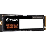 GIGABYTE AORUS Gen4 5000E 1 TB M.2 PCI Express 4.0 NVMe 3D TLC NAND, Unidad de estado sólido negro, 1 TB, M.2, 5000 MB/s