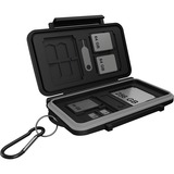 ICY BOX IB-AC620-CR caja para equipo Funda de protección Negro, Gris, Caja de depósito negro/Gris, Funda de protección, Policarbonato, Silicona, 114 g, Negro, Gris