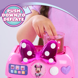 Just Play Disney Junior Minnie Mouse Rise & Shine Bowrista Set, Electrodomésticos para niños 