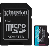 Kingston SDCG4/256GB, Tarjeta de memoria negro