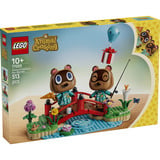 LEGO Animal Crossing Excursión con Nepp y Schlepp, Juegos de construcción 