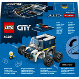 LEGO City Coole Flitzer - Camión de policía, Juegos de construcción 
