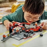 LEGO City Parada en Boxes de F1® y Equipo de Mecánicos con Coche Ferrari, Juegos de construcción Juego de construcción, 6 año(s), Plástico, 322 pieza(s), 600 g