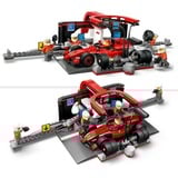LEGO City Parada en Boxes de F1® y Equipo de Mecánicos con Coche Ferrari, Juegos de construcción Juego de construcción, 6 año(s), Plástico, 322 pieza(s), 600 g