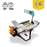 LEGO Creator 3-in-1 Lanzadera Espacial, Juegos de construcción Juego de construcción, 6 año(s), Plástico, 144 pieza(s), 209 g