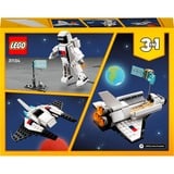 LEGO Creator 3-in-1 Lanzadera Espacial, Juegos de construcción Juego de construcción, 6 año(s), Plástico, 144 pieza(s), 209 g