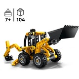 LEGO Technic Pala Mixta, Juegos de construcción Juego de construcción, 7 año(s), Plástico, 104 pieza(s), 168 g