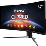 MSI MPG Artymis 343CQRDE 86,4 cm (34") 3440 x 1440 Pixeles Wide Quad HD LED Negro, Monitor de gaming negro, 86,4 cm (34"), 3440 x 1440 Pixeles, Wide Quad HD, LED, 1 ms, Negro