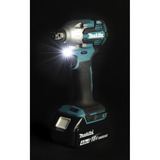 Makita Atornillador de impacto a batería DTW210Z, 18 Voltios, Tornillo de percusión azul/Negro