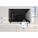 Medion LIFE MD 843101, Televisor LED negro