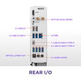 NZXT N7 B850 White, Placa base 