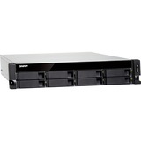 QNAP TS-877XU-RP NAS Bastidor (2U) Ethernet Negro, Gris 2600 NAS, Bastidor (2U), AMD Ryzen™ 5, 2600, Negro, Gris