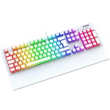 SPC Gear SPG160, Teclado para gaming blanco/Transparente