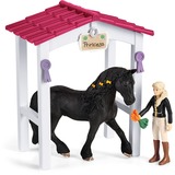 Schleich HORSE CLUB Horse Box with Tori & Princess, Muñecos 5 año(s), Multicolor