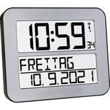 TFA 60.4512.54, Reloj de mesa plateado