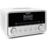 TechniSat DIGITRADIO 586, Radio por Internet blanco/Plateado