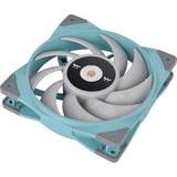 Thermaltake Toughfan 12 Turquoise High Static Pressure Radiator Fan Universal Ventilador 12 cm Azul 1 pieza(s) turquesa, Ventilador, 12 cm, 500 RPM, 2000 RPM, 58,35 cfm, Azul