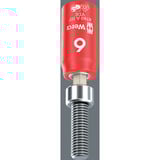 Wera 8100 SA VDE 1 Juego de carraca Zyklop, 1/4", Kit de herramientas negro/Verde