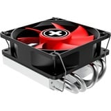 Xilence XC040 sistema de refrigeración para ordenador Procesador Enfriador 9,2 cm Negro, Rojo, Disipador de CPU negro/Rojo, Enfriador, 9,2 cm, 600 RPM, 2200 RPM, 14 dB, 21,8 dB