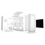 be quiet! Dark Base 701 Torre Blanco, Cajas de torre blanco, Torre, PC, Blanco, ATX, EATX, micro ATX, Mini-ATX, Acrilonitrilo butadieno estireno (ABS), Vidrio, Acero, Ámbar, Azul, Verde, Rojo