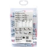 fischer Meister-Box DuoHM tacos para cavidades + tornillo de cabeza avellanada PZ, Pasador 