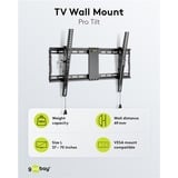 goobay Soporte de pared para TV Pro TILT (L) negro