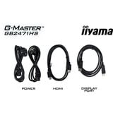 iiyama G-Master GB2471HS-B1 Red Eagle, Monitor de gaming negro (mate)