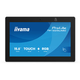 iiyama TW1625LASC-B3PNR pantalla para sala de reuniones 39,6 cm (15.6") 1920 x 1080 Pixeles LED 802.11a, 802.11b, 802.11g, Wi-Fi 4 (802.11n), Wi-Fi 5 (802.11ac), Wi-Fi 6 (802.11ax) Negro Bluetooth, Monitor LED negro (mate), 39,6 cm (15.6"), 1920 x 1080 Pixeles, LED, 0,1792 x 0,1792 mm, 20 ms, 450 cd / m²