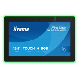 iiyama TW1625LASC-B3PNR pantalla para sala de reuniones 39,6 cm (15.6") 1920 x 1080 Pixeles LED 802.11a, 802.11b, 802.11g, Wi-Fi 4 (802.11n), Wi-Fi 5 (802.11ac), Wi-Fi 6 (802.11ax) Negro Bluetooth, Monitor LED negro (mate), 39,6 cm (15.6"), 1920 x 1080 Pixeles, LED, 0,1792 x 0,1792 mm, 20 ms, 450 cd / m²