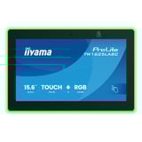 iiyama TW1625LASC-B3PNR pantalla para sala de reuniones 39,6 cm (15.6") 1920 x 1080 Pixeles LED Wi-Fi 6 (802.11ax), Wi-Fi 5 (802.11ac), Wi-Fi 4 (802.11n), 802.11g, 802.11a, 802.11b Negro Bluetooth, Pantalla de gran formato negro (mate), 39,6 cm (15.6"), 1920 x 1080 Pixeles, LED, 0,1792 x 0,1792 mm, 20 ms, 390 cd / m²