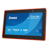 iiyama TW1625LASC-B3PNR pantalla para sala de reuniones 39,6 cm (15.6") 1920 x 1080 Pixeles LED Wi-Fi 6 (802.11ax), Wi-Fi 5 (802.11ac), Wi-Fi 4 (802.11n), 802.11g, 802.11a, 802.11b Negro Bluetooth, Pantalla de gran formato negro (mate), 39,6 cm (15.6"), 1920 x 1080 Pixeles, LED, 0,1792 x 0,1792 mm, 20 ms, 390 cd / m²