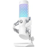 ASUS ROG Carnyx Blanco Micrófono de superficie para mesa blanco, Micrófono de superficie para mesa, -37 dB, 20 - 20000 Hz, 24 bit, 192 kHz, 120 dB