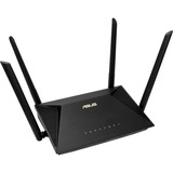 ASUS RT-AX53U router inalámbrico Gigabit Ethernet Doble banda (2,4 GHz / 5 GHz) 4G Negro negro, Wi-Fi 6 (802.11ax), Doble banda (2,4 GHz / 5 GHz), Ethernet, 3G, Negro, Router de sobremesa