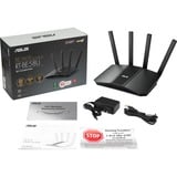 ASUS RT-BE58U router inalámbrico 2.5 Gigabit Ethernet Doble banda (2,4 GHz / 5 GHz) Negro Wi-Fi 7 (802.11be), Doble banda (2,4 GHz / 5 GHz), Ethernet, Negro, Router de sobremesa