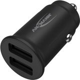 Ansmann In-Car-Charger CC212, Cargador negro