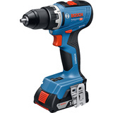 Bosch Atornillador inalámbrico GSR 18V-65 Professional, 18 Voltios, Taladro/destornillador azul