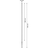 Bosch Expert Broca para martillo SDS Max-8X, Taladro Martillo perforador, Hammer drill bit, 1,4 cm, 940 mm, Concreto, Piedra, 80 cm