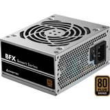 Chieftec Smart 450W unidad de fuente de alimentación 20+4 pin ATX ATX Negro, Plata, Fuente de alimentación de PC gris, 450 W, 100 - 240 V, 47 - 63 Hz, 7 A, Activo, 120 W, A granel