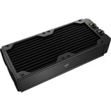 Corsair Hydro X-Serie XR7 240 mm V2, Radiador negro