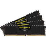 Corsair Vengeance LPX 64GB DDR4-2400 módulo de memoria 4 x 16 GB 2400 MHz, Memoria RAM negro, 64 GB, 4 x 16 GB, DDR4, 2400 MHz, 288-pin DIMM, Negro