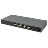 Digitus 24-Port Gigabit, Interruptor/Conmutador 
