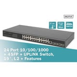 Digitus 24-Port Gigabit, Interruptor/Conmutador 