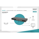Digitus 24-Port Gigabit, Interruptor/Conmutador 