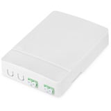 Digitus Caja FTTH con 2x acoplador LC/APC DX, Caja/Carcasa blanco