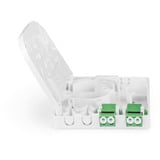 Digitus Caja FTTH con 2x acoplador LC/APC DX, Caja/Carcasa blanco