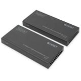 Digitus Set extensor HDMI KVM 4K HDBaseT, Alargador de HDMI negro