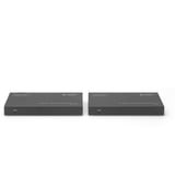 Digitus Set extensor HDMI KVM 4K HDBaseT, Alargador de HDMI negro